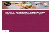 DM360° – Certiied Digital Marketing Expert€¦ · Digital Marketing, Online-Marketing, Mobile Marketing, Content-Marketing, Social Media-Marketing, Newsletter-Marketing und SEO
