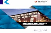 Murdoch University - kaplan.com.sg...that integrates conventional classroom learning with technologically-mediated resources to enhance the student learning experience and engagement.