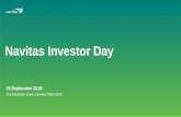 Navitas Investor Day… · 2018-09-20 · and capital employed Disciplined capital expenditure leaving roomfor growth investment Reform our corporate support model and costbase Transform
