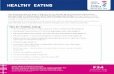 Tips for healthy eating - dev.chss.org.uk · This factsheet will provide you with information about healthy eating recommendations and will help you to decide what positive changes