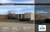 Oak Creek Industrial Building - LoopNet€¦ · Oak Creek Industrial Building Property Features Site Description BUILDING SIZE 72,210 SF LAND SIZE 5 acres TOTAL AVAILABLE 72,210 SF