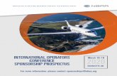 INTERNATIONAL OPERATORS 2020 - NBAA · Rotating ad on the International Operators Conference website one (1) month prior to conference, running from February 16, 2020 through the