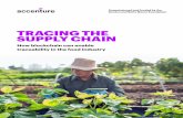 TRACING THE SUPPLY CHAIN - Accenture...Supply Chain Management Due to rapid advancements in technology and the dynamic international business environment, supply chains are evolving