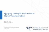 Applying the Right Tools for Your Digital Transformationweb.luxresearchinc.com/hubfs/Lux_Executive_Summit... · Applying the Right Tools for Your Digital Transformation Kevin See,