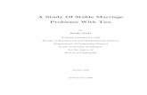 A Study Of Stable Marriage Problems With Tiesdavidm/pubs/SandyScottThesis.pdf · A Study Of Stable Marriage Problems With Ties by Sandy Scott A thesis submitted to the ... 2 Strong
