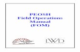 PEOSH Field Operations Manual (FOM) - New Jersey · Purpose: This Instruction implements the OSHA Field Operations Manual (FOM), and replaces the September 26, 1994 Instruction that