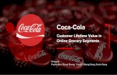 Customer Lifetime Value in Online Grocery Segments Coca-Colaellenyilungu.com/wp-content/uploads/2014/02/Coca-Cola-LTV.pdf · Customer Lifetime Value in Online Grocery Segments Group