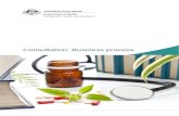 Consultation: Business process improvements … · Web viewConsultation: Business process improvements supporting complementary medicines assessment pathways Page 3 of 33 September