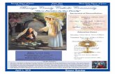 Sacred Heart of Jesus Most Holy Name of Jesus UtÜtzt ... · Faith formation classes for all grades resume on Wednesday, April 4. Classes will be held every Wednesday in April, and
