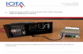 Replacing an IOTA Load Center (ILC) 3045 Charger DLS remote.pdf · provided by IOTA. This receptacle will provide additional safety when connecting your replace-ment DLS or DLS-X