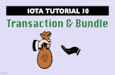 mobilefish.com IOTA TUTORIAL 10 Transaction & Bundle · The number of IOTA’s being transferred in this transaction: If this value is negative, then the address is spending IOTA’s.