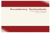 Academy Schedule - Polk State College · 2015-09-22 · Academy Schedule Polk State College ... Digital Storytelling - Description: Digital stories are multimedia mwies that combine