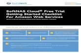 SoftNAS Cloud® Free Trial Getting Started Checklist For ......setting up an Amazon EC2 Linux instance. Login to your AWS account 3 2 and select the EC2 console. From the EC2 Console,