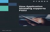 How Application Shielding supports PSD2 - Promon€¦ · HOW APPLICATION SHIELDING SUPPORTS PSD2 5 PSD2 security requirements Article 9 Implementation requirements for PSPs Paragraph