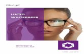 LUCYD WHITEPAPER - ICOTOP · Launch Summary 4 Lucyd Roadmap 25 Funding Distribution & Auditing 27 The Team References : Legal Notice 28 06 29 31 32 3 04 : Executive Summary. EXECUTIVE
