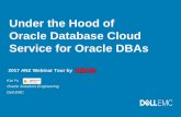 Under the Hood of Oracle Database Cloud Service for Oracle ...2 Dell - Internal Use - Confidential Technical Staff, Dell EMC Database Engineering 25+ years working with IT Industry