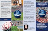 COMPLEMENT YOUR COLLEGE DEGREE Sports Management … · 2012-09-19 · . 1-877-SMWW-NOW SPORTSMANAGEMENTWORLDWIDE COMPLEMENT YOUR COLLEGE DEGREE Sports Management Worldwide Career