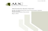 Alberta Electric System Operator...South and West Edmonton Area Transmission Reinforcement Alberta Electric System Operator AUC Decision 2014-126 (May 5, 2014) • 3 12. On May 31,