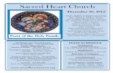 December 30, 2012 - Sacred Heart Manoasacredheartmanoa.org/bulletin/Bulletn-20121230.pdf · 12/30/2012  · Sister Bridget McCullough, I.H.M., Parish Service Ministries Miss Mary