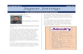 January 2017 Jaguar Jottings - Johnsburg Central School€¦ · January 3 –Classes Resume January 9 –Board of Ed. Meeting @ 7PM –Room 126 January 10 –K-3 Theme Assembly January