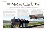 expanding - Defiance College · Expanding 6 expanding student horizons ... distinctive Defiance Resume which can help them to stand out in the job market and in ... Jordan Heiliger,