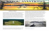 BAYOU AVIATION -  · BAYOU AVIATION LA DOTD Aviation Newsletter Volume VII June 2017 Sabine’s Hart Tucked away in the heart of Toledo Bend Lake Country . lies Hart Airport. Located