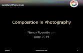 Composition in Photography - NASA...Photography Composition • Clarify your message • Keep it simple • Be patient • Fill the frame • Consider verticals • Find lines •