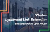 Lynnwood Link Extension ... Lynnwood Link Extension â€¢8.5 mile extension - Northgate to Lynnwood City