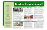 Gale Forecast - Northborough Free Library 2016 Gale Forecast...rock, classic boogie-woogie, folk, Memphis rock & roll, and combine everything from calypso to country in the band’s
