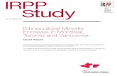 Ethnocultural Minority Enclaves in Montreal, Toronto and …irpp.org/wp-content/uploads/2015/08/study-no52.pdf · No. 52, August 2015 Ethnocultural Minority Enclaves in Montreal,