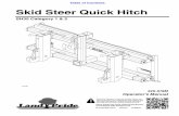 Skid Steer Quick Hitch SH35 · 11/23/15 SH35 Category 1 & 2 Skid Steer Quick Hitch 320-019M 1 Important Safety Information Table of Contents Important Safety Information These are