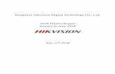 Hangzhou Hikvision Digital Technology Co., Ltd. 2018 ... 2018... · () In this report, innovative business also refers to Ezviz, Hikvision Robtics, Hikvision Automotive Technology,