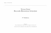 Texas State Records Retention ScheduleSection 2.1 Automated Applications 18 Section 2.2 Computer Operations and Technical Support 21 Category 3: Personnel Records Section 3.1 Employee