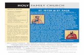 HOLY FAMILY CHURCHholyfamily.org/wp-content/uploads/288500-62914.pdf · 2016-03-11 · HOLY FAMILY CHURCH 1501 FREMONT AVENUE SOUTH PASADENA, CALIFORNIA 91030 Cambria Smith, Parish