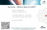 Security - What’s New in V2R1! · 2014-07-22 · 4 Security - What’s New in V2R1! More about What’s New - I suggest you Stay Tuned! Chiyang Chin, we call him Mr. Chin, provides