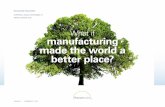 What if manufacturing made the world a better place? · Best of the Best, 2016 Best of NeoCon Gold Metropolis Likes Awards Winner Architectural Record Awards Product of the Year,
