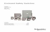 Enclosed Safety Switches - DDS (Distributor Data Solutions) · factory-installed neutral assembly or field-installed service grounding kit, as applicable. Light duty and General duty