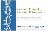 Local Food, Local Places - Henderson...Local Foods, Local Places Action Plan – Henderson Page 6 Still, food access is a challenge for many residents. Henderson has two food deserts,