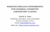 NANOTECHNOLOGY EXPERIMENTS FOR GENERAL CHEMISTRY ... Experiments ECRICE 2016.pdf · CHM 121IN, Chemistry and Society CHM 125IN, Consumer Chemistry Non‐major courses Taught as hands‐on