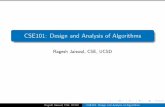 CSE101: Design and Analysis of Algorithmscseweb.ucsd.edu/~rajaiswal/Winter2020/cse101/... · Ragesh Jaiswal, CSE, UCSD CSE101: Design and Analysis of Algorithms. Divide and Conquer