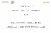 Diapositiva 1 - Instituto Nacional de Lenguas Indígenas · requisitos para presentar proyectos: solicitud por escrito al director general del inali tener como objetivo el desarrollo,