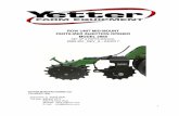 ROW UNIT MID-MOUNT FERTILIZER INJECTION OPENER MODEL 2968 · row unit mid-mount fertilizer injection opener model 2968 set up & parts manual 2565-951_rev_a – 03/2017 yetter manufacturing