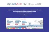 International Snow Leopard and Ecosystem Forum Science ... · 54 International Snow Leopard and Ecosystem Forum Science Symposium and Exposition Presentation Abstracts Bishkek, Kyrgyz