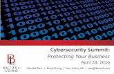 Protecting Your Business · 2016-04-26 · (online & customer service) •27% Employees would sell passwords –2016 SailPoint Market Pulse Survey Target •Critical Infrastructures
