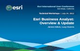 San Diego, California - Esri · San Diego, California Esri Business Analyst: Overview & Update . James Killick, Lucy Guerra . ... for IBM . Cognos . Esri Maps . for . SharePoint .