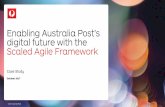 nabling Australia Post}s digital future with the Scaled ... · capability and product innovation culture have also enabled distinct customer-led innovation initiatives. These initiatives