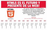 HTML5 ES EL FUTURO Y PRESENTE DE LA WEB!files.meetup.com/3344462/Volantes recortables - HTML5 Spain.pdf · ${ topic.who, f=fgLTdcm, s=72, l=82.5, u=1, c=255.255.255, a=c, v=c, w=10