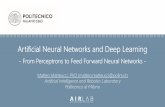 Artificial Neural Networks and Deep Learningchrome.ws.dei.polimi.it/images/9/9f/AN2DL_02_2019... · - From Perceptrons to Feed Forward Neural Networks - Matteo Matteucci, PhD (matteo.matteucci@polimi.it)