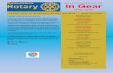 Publication1 - WordPress.com · 2018-07-23 · In Gear ROTARY CLUB OF BEAUMARIS WEEKLY BULLETIN Number 4 23 July 2018 Next Meetings THURSDAY 26 J ULY SPEAKER: T ONY MONLEY TOPIC: