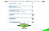 NCAA Instructions – Nerdy for Sportsnerdyforsports.coffeecup.com/files/Download/NCAA... · 2015-05-19 · NCAA Instructions – Nerdy for Sports © 2015 Created and designed by